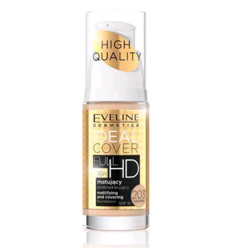 5901761915075  Maquillaje Ideal Cover Full HD 203 Natural 30ml