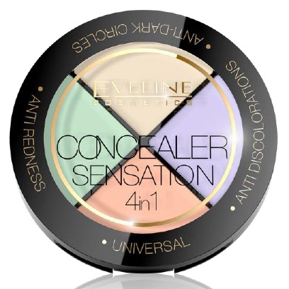 5901761966268  Corrector Paleta en Polvo 4en1Concealer Sensation