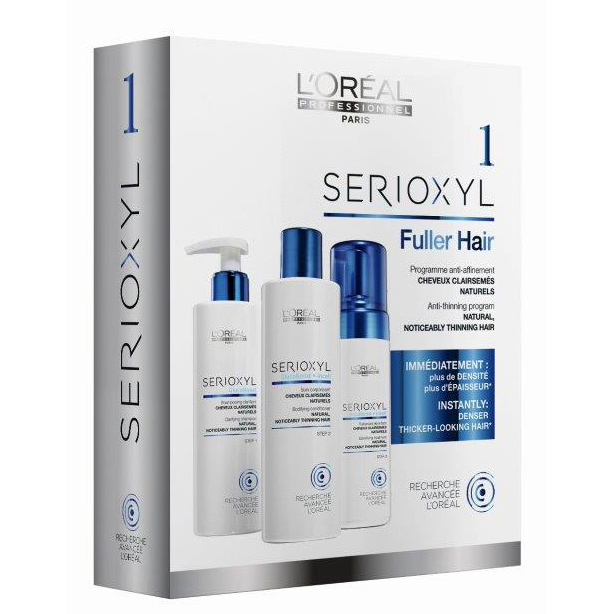 L106  Pack Serioxyl Fuller Hair 1 Cabello Natural