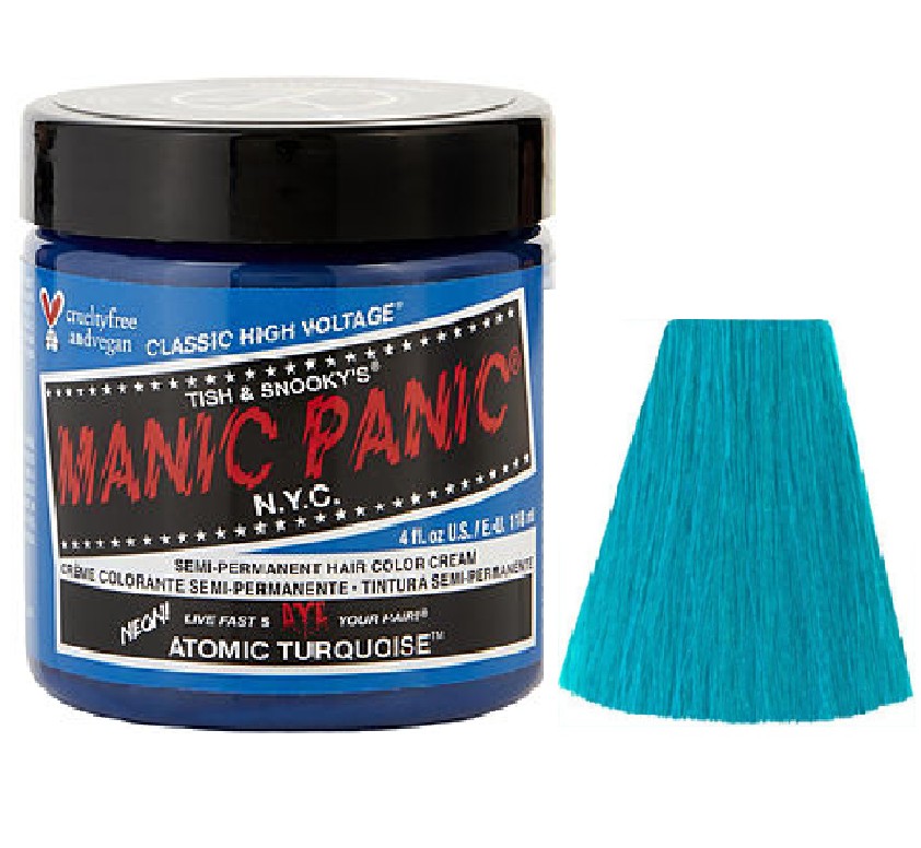 MEU11002  Manic Panic Atomic Turquoise 118ml