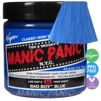 MEU11017  Manic Panic Bad Boy Blue118ml