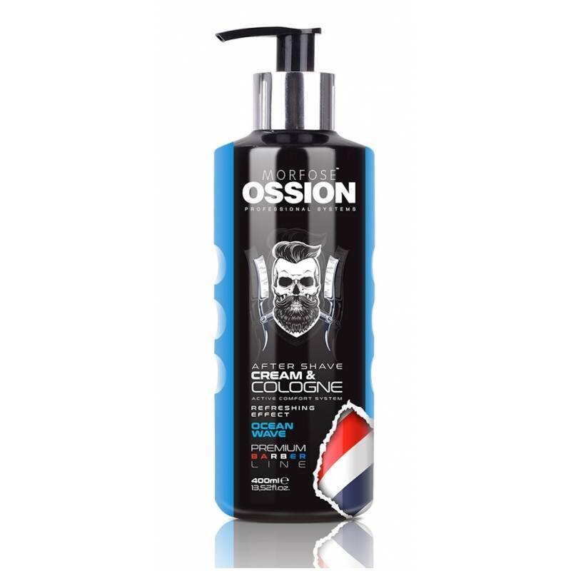 OSS-1008  Oss. Barber line face cream&cologne ocean wave 400ml