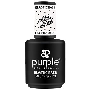 P1556  Base Elastic Milky White 15 ml Purple