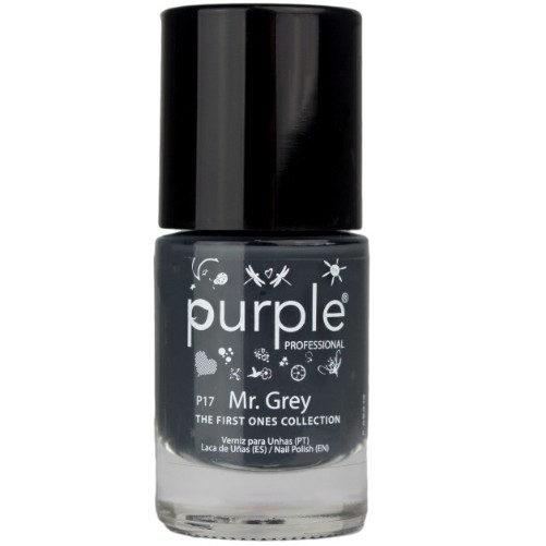 P17  Nail Polish nº17 Mr. Grey 10ml  Purple