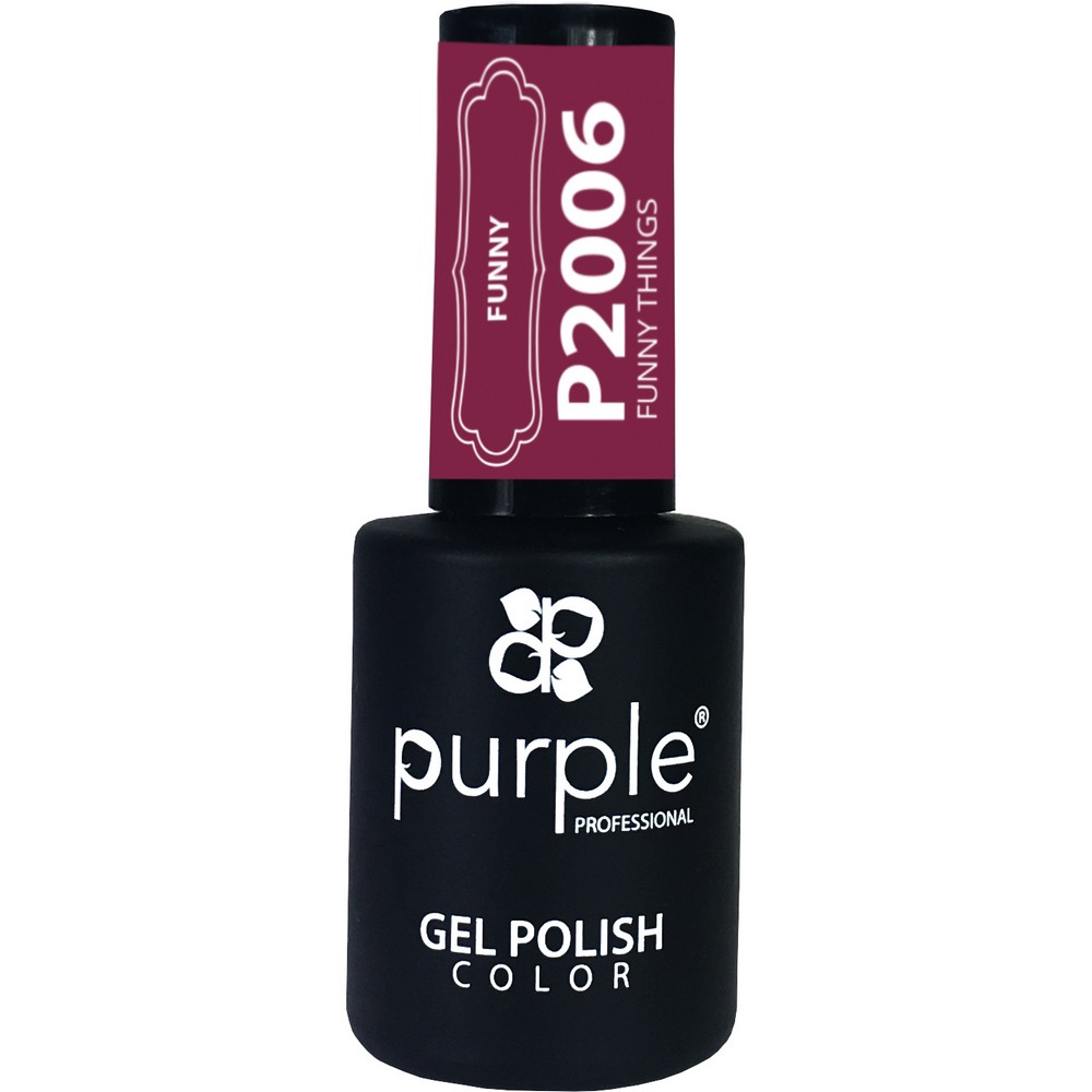 P2006  Gel Polish Funny Things  10 ml Purple