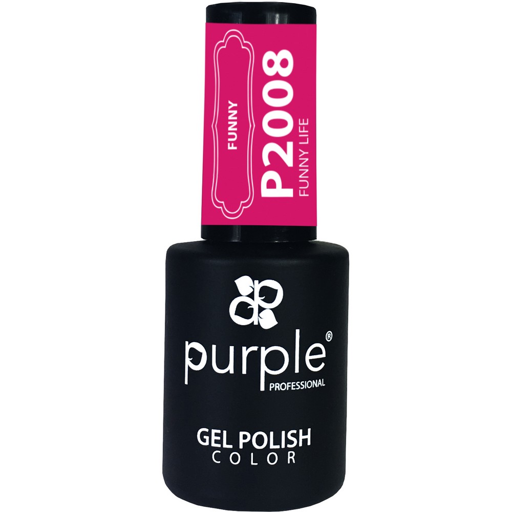 P2008  Gel Polish Funny Life 10 ml Purple