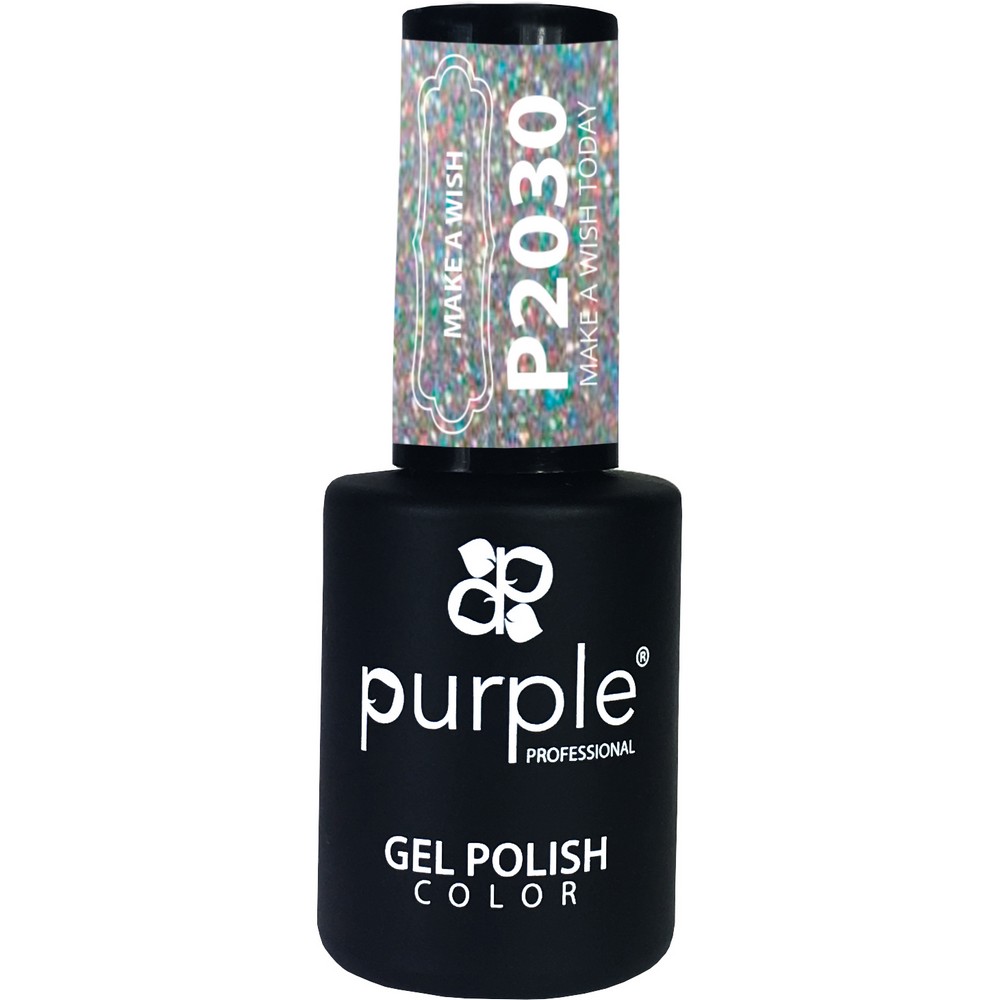 P2030  Gel Polish Make a Wish Today 10ml Brilli Purple