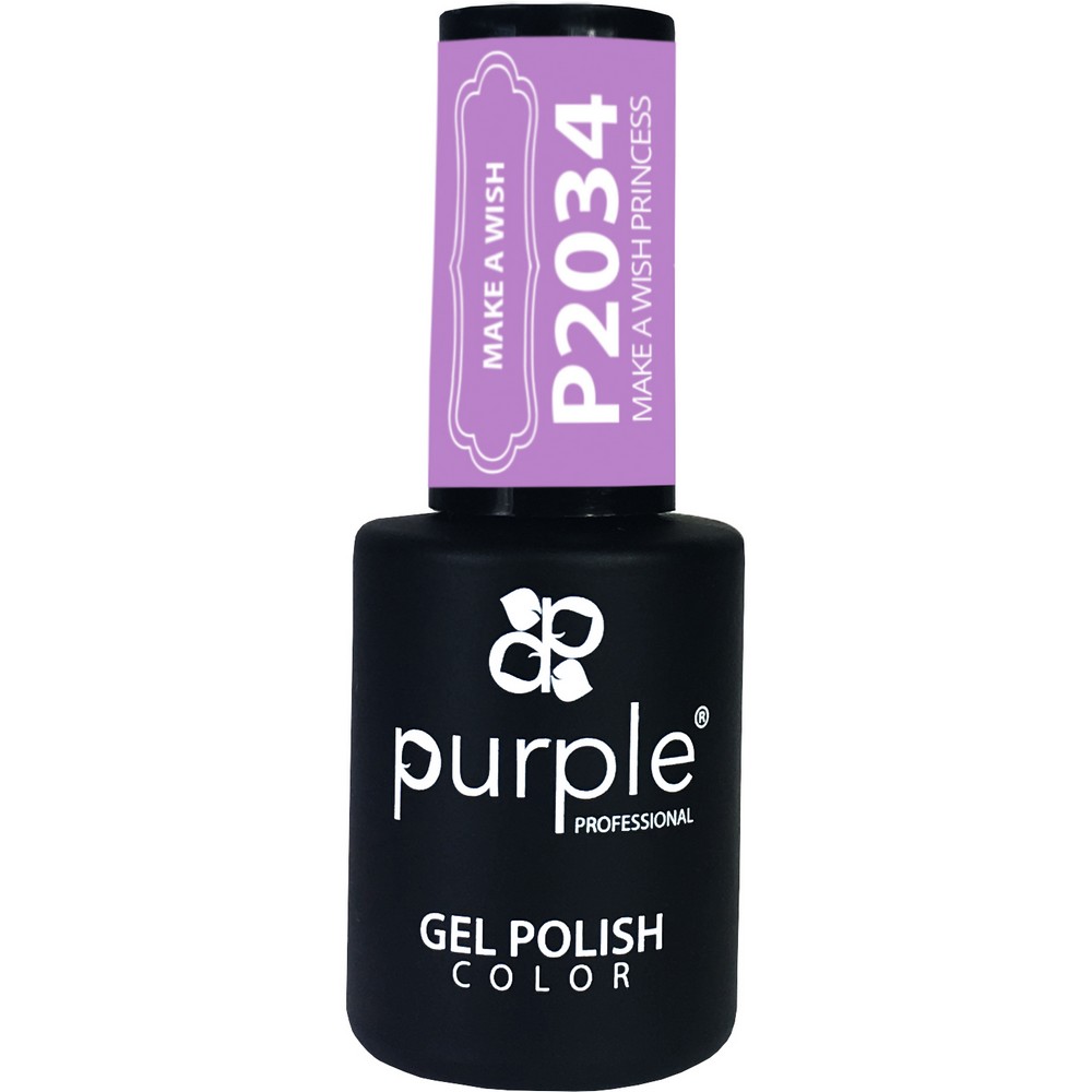 P2034  Gel Polish  Make a Wish Princess 10 ml Purple