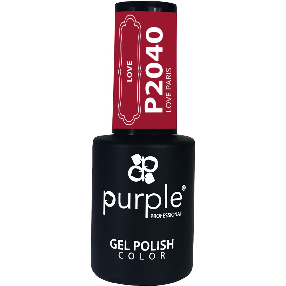 P2040  Gel Polish Love Paris 10 ml Purple