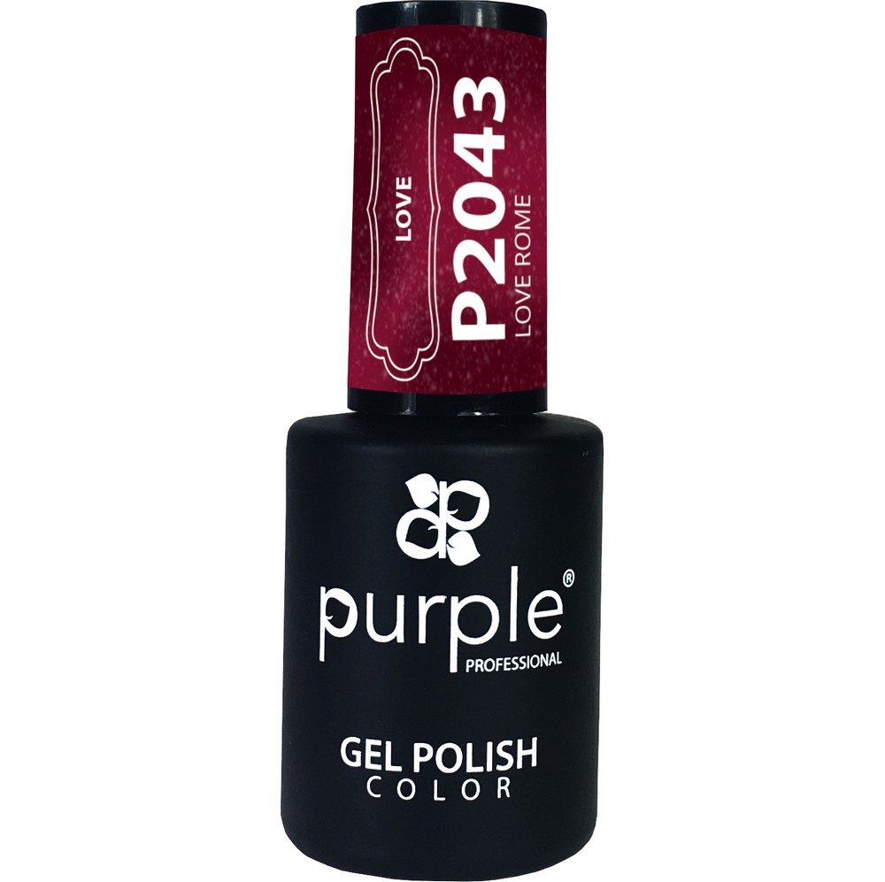 P2043  Gel Polish Love Rome 10 ml Purple