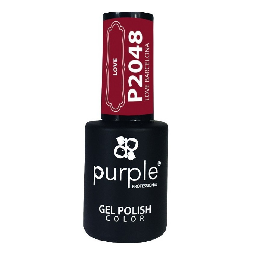 P2048  Gel Polish Love Barcelona 10 ml Purple