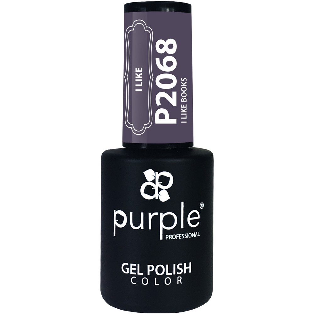 P2068  Gel Polish I Like Books 10 ml Purple