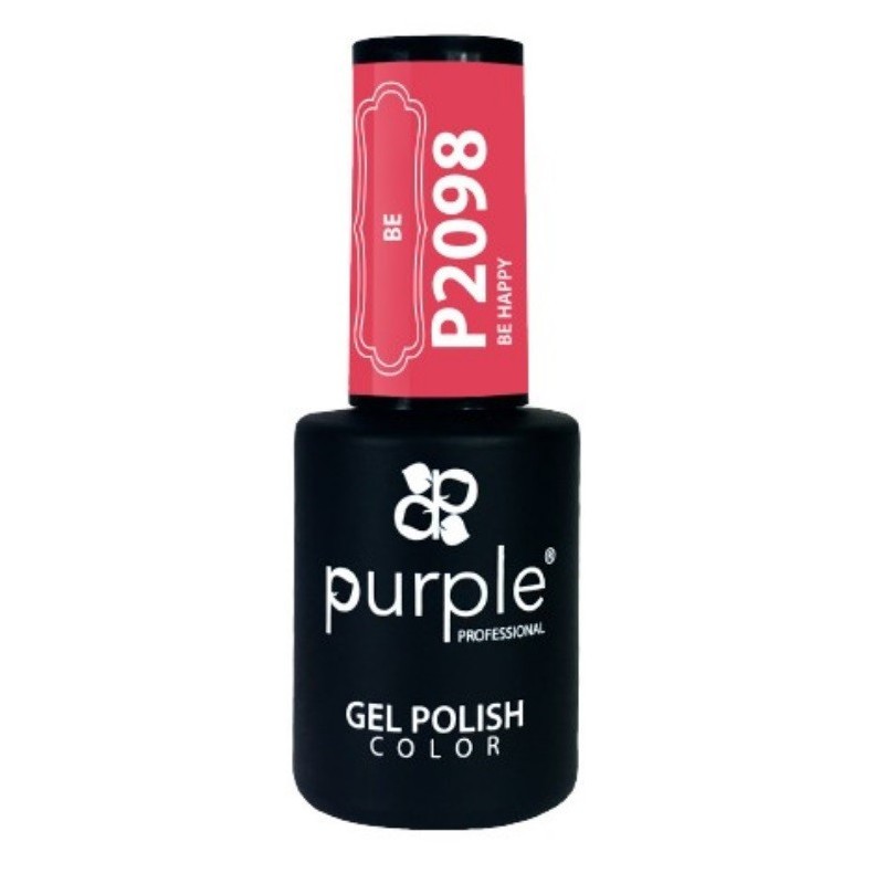 P2098  Gel Polish Be Happy 10 ml Purple