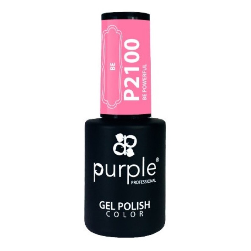 P2100  Gel Polish Be Powerful 10 ml Purple