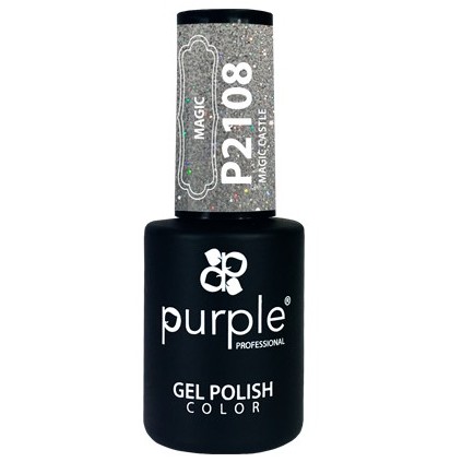 P2108  Gel Polish Magic castle 10 ml Purple