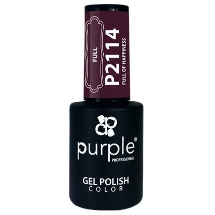 P2114  Gel Polish Full Of Happiness 10 ml Purple