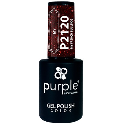 P2120  Gel Polish My French Bulldog 10 ml Purple