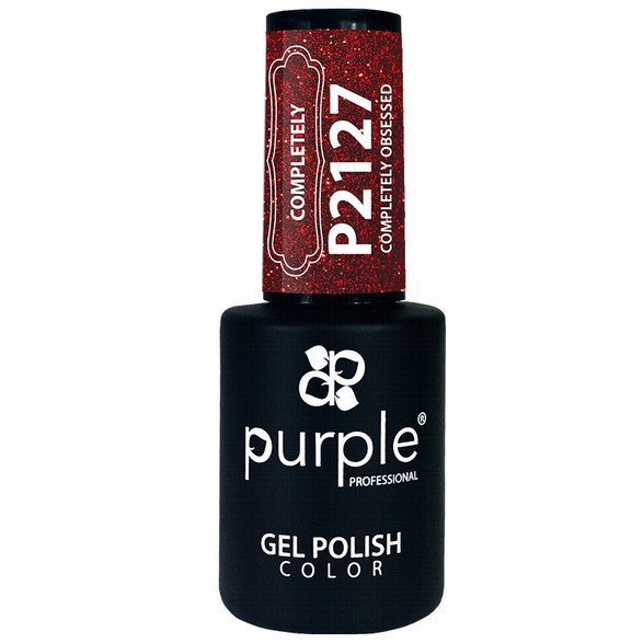 P2127  Gel Polish Completely Obsessed  glitter 10ml