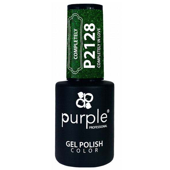 P2128  Gel Polish Completel in love  glitter 10ml