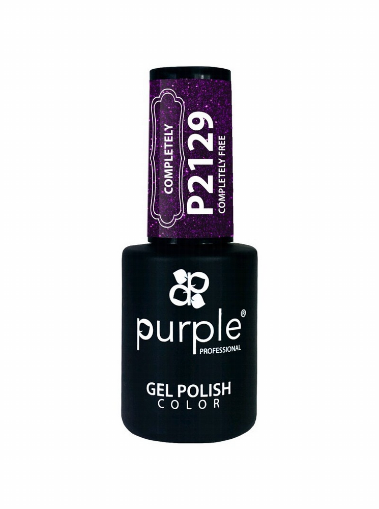 P2129  Gel Polish Completely Free 10 ml Purple