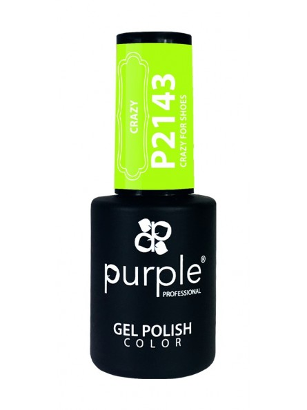 P2143  Gel Polish Crazy For Shoes 10 ml Purple