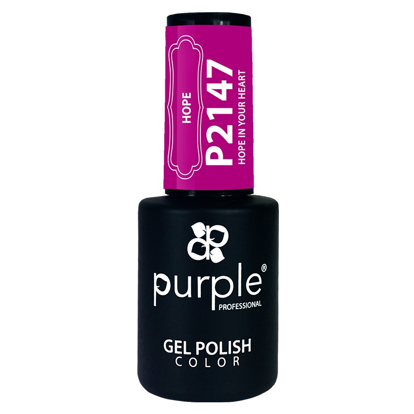 P2147  Gel Polish In Your Heart 10 ml Purple