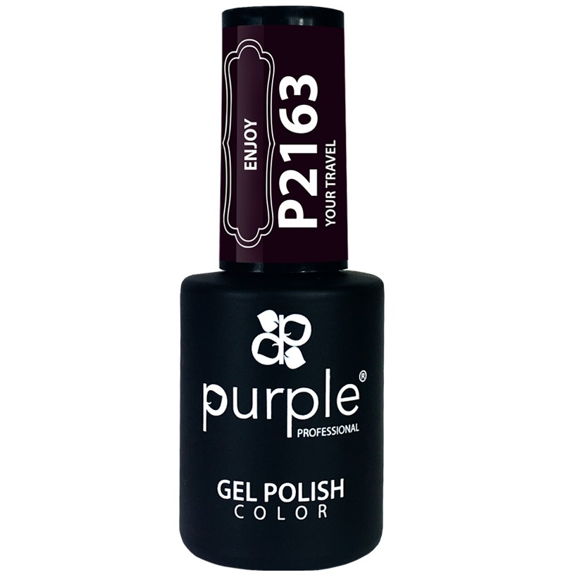 P2163  Gel Polish Enjoy Your Travel 10 ml Purple