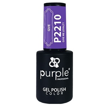 P2210  Gel Polish Give Me Loyalty 10 ml  Purple