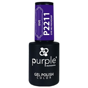 P2211  Gel Polish Give Me Friendship 10 ml  Purple