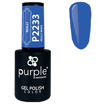 P2233  Gel Polish Really Brave 10 ml  Purple