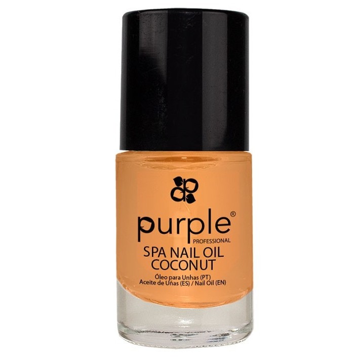 P225  Spa Nail Oil Coconut 10ml  Purple