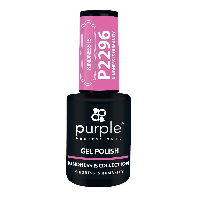 P2296  Gel Polish Kindness Is Humanity  10 ml  Purple