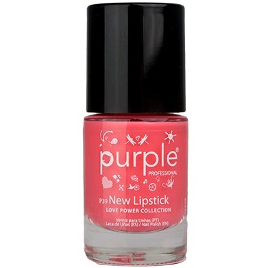 P39  Nail Polish nº39 New Lipstick 10ml  Purple