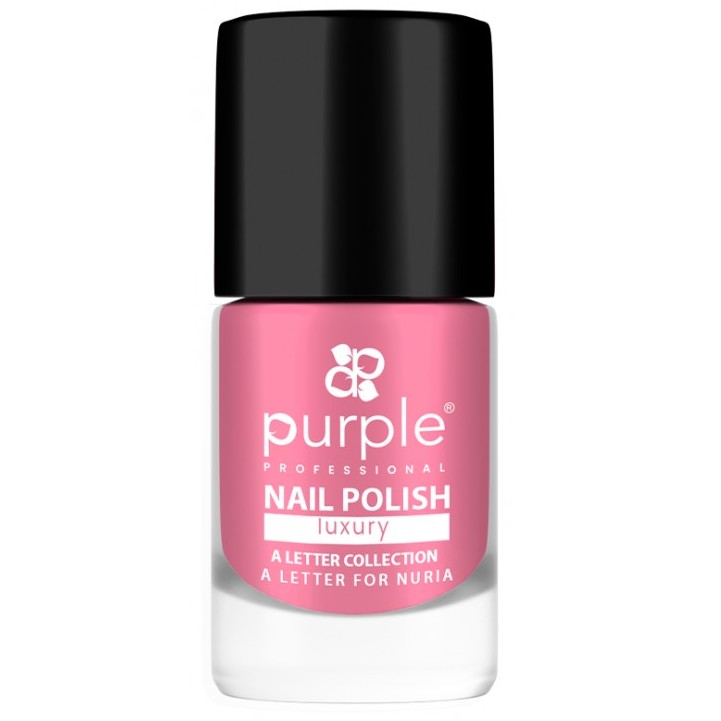 P4076  Nail Polish Luxury A Letter for Nuria 10ml Purple