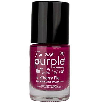 P8  Nail Polish nº8 Cherry Pie 10ml  Purple