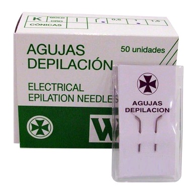 XA1853875  Aguja depilacion electrica wyc 0.5